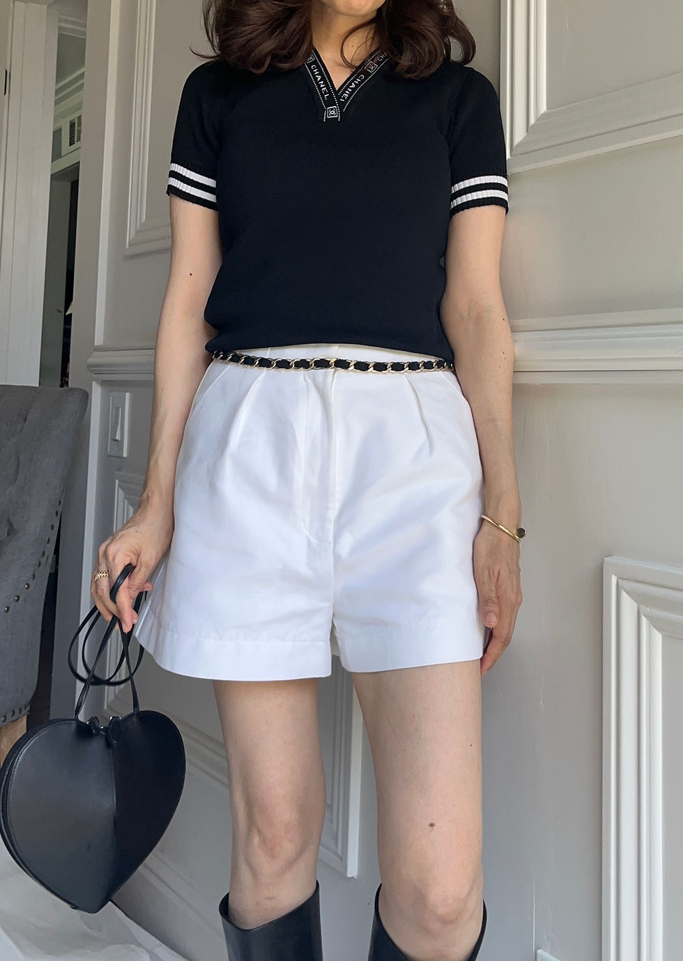 Thumbnail: CHANEL T-SHIRT  FROM 2004 COLLECTION