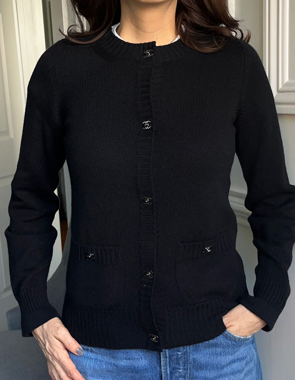 Thumbnail: CHANEL CASHMERE SWEATER FROM 2010 FALL  COLLECTION