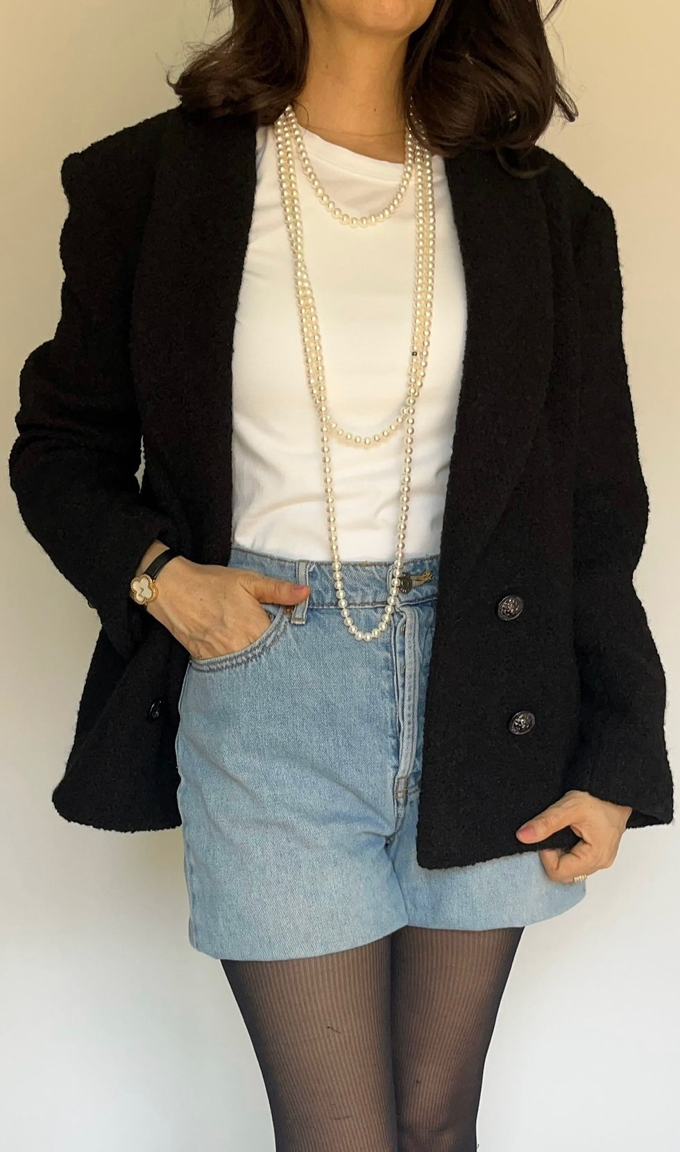 Thumbnail: CHANEL WOOL BOUCLE JACKET 2022 PRE- FALL COLLECTION
