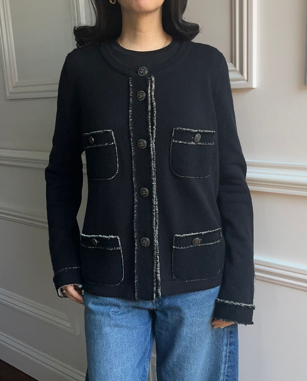 Thumbnail: CHANEL CASHMERE SWEATER FROM 2011 FALL  COLLECTION