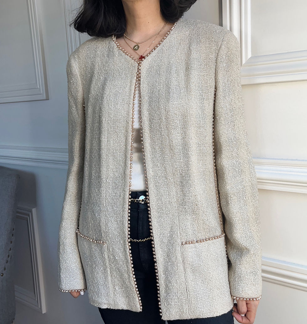 Thumbnail: CHANEL PEARL JACKET FROM 1999 SPRING COLLECTION