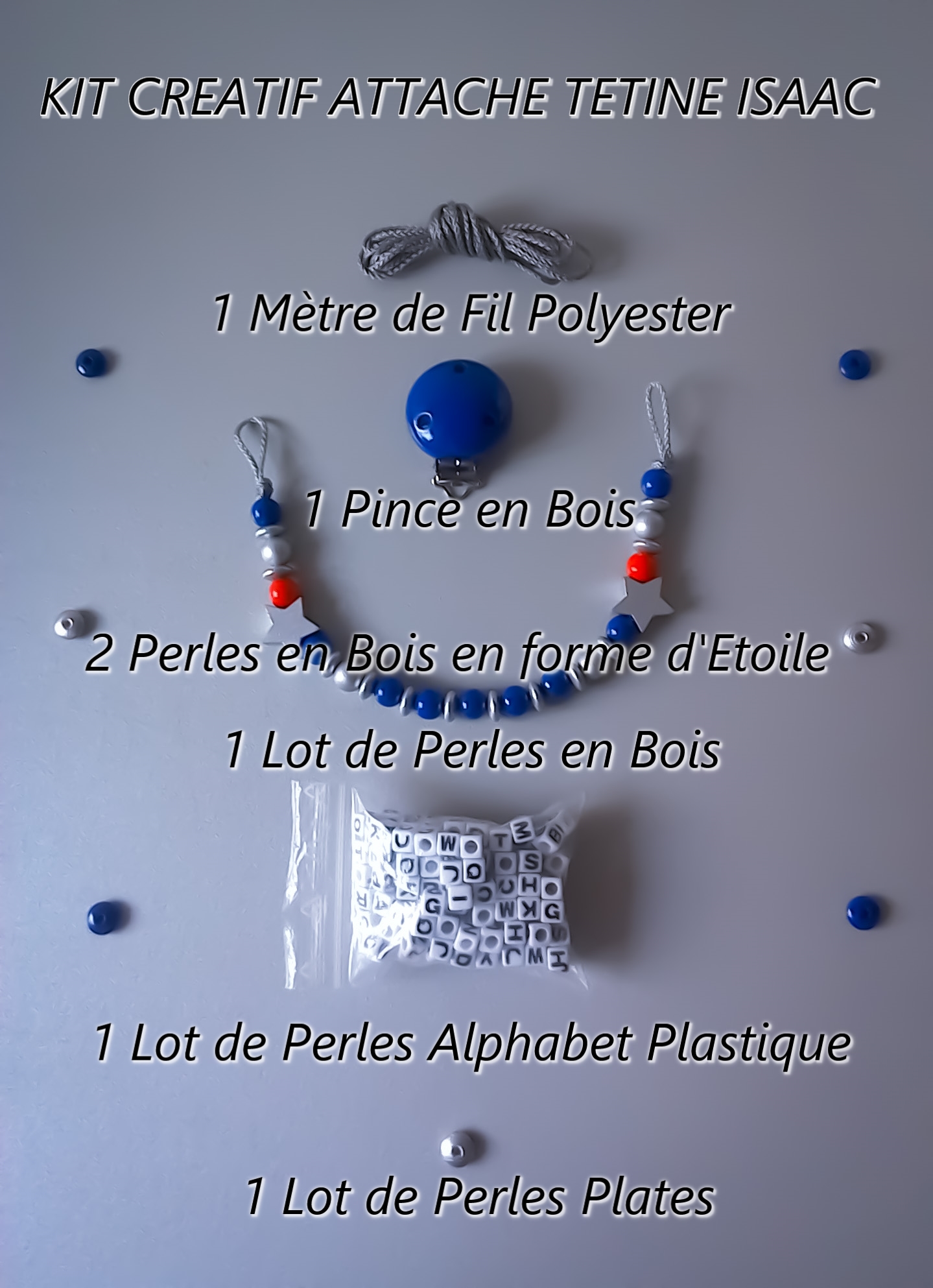 KIT CREATIF ATTACHE TETINE ISAAC