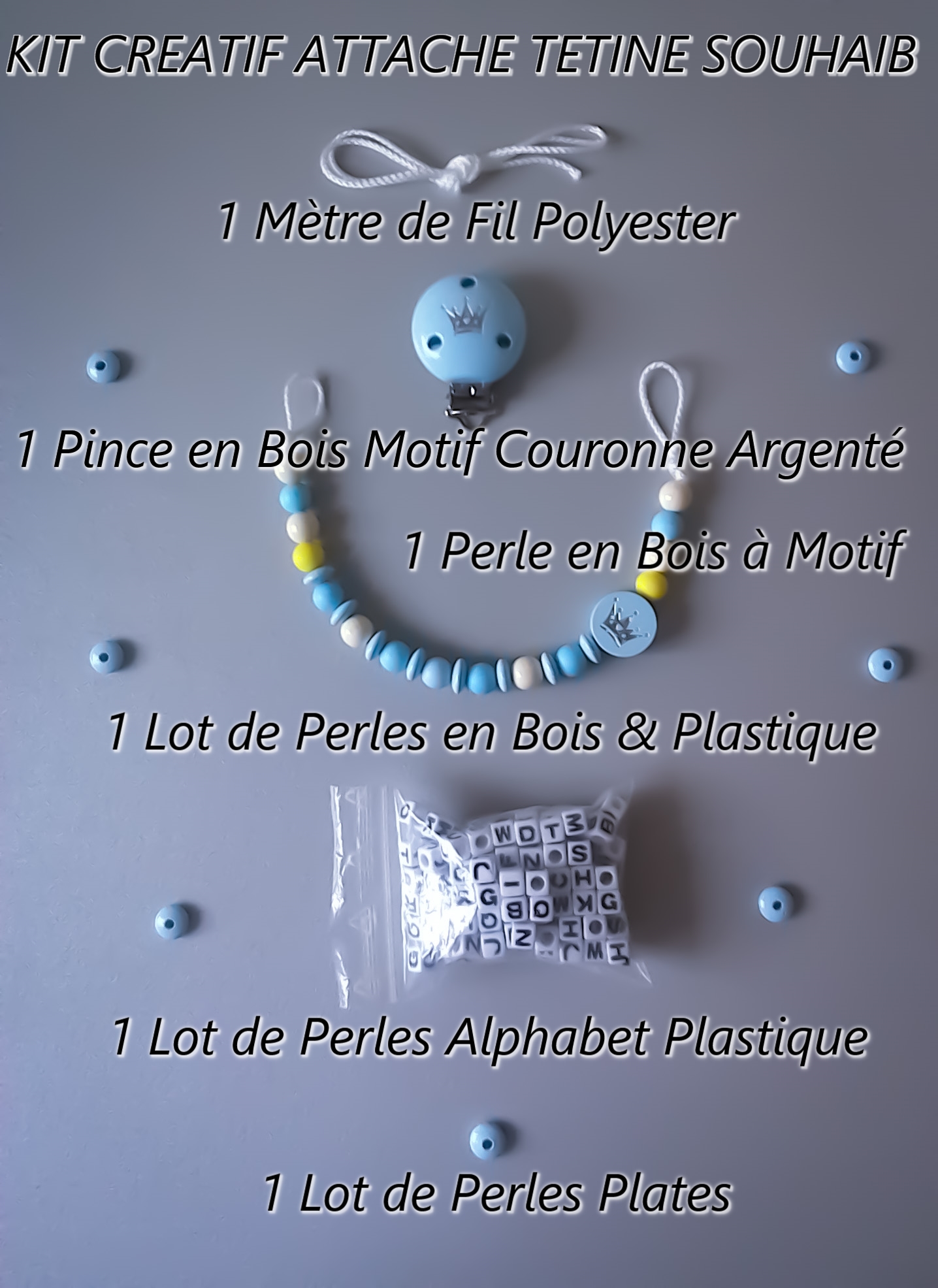 KIT CREATIF ATTACHE TETINE SOUHAIB