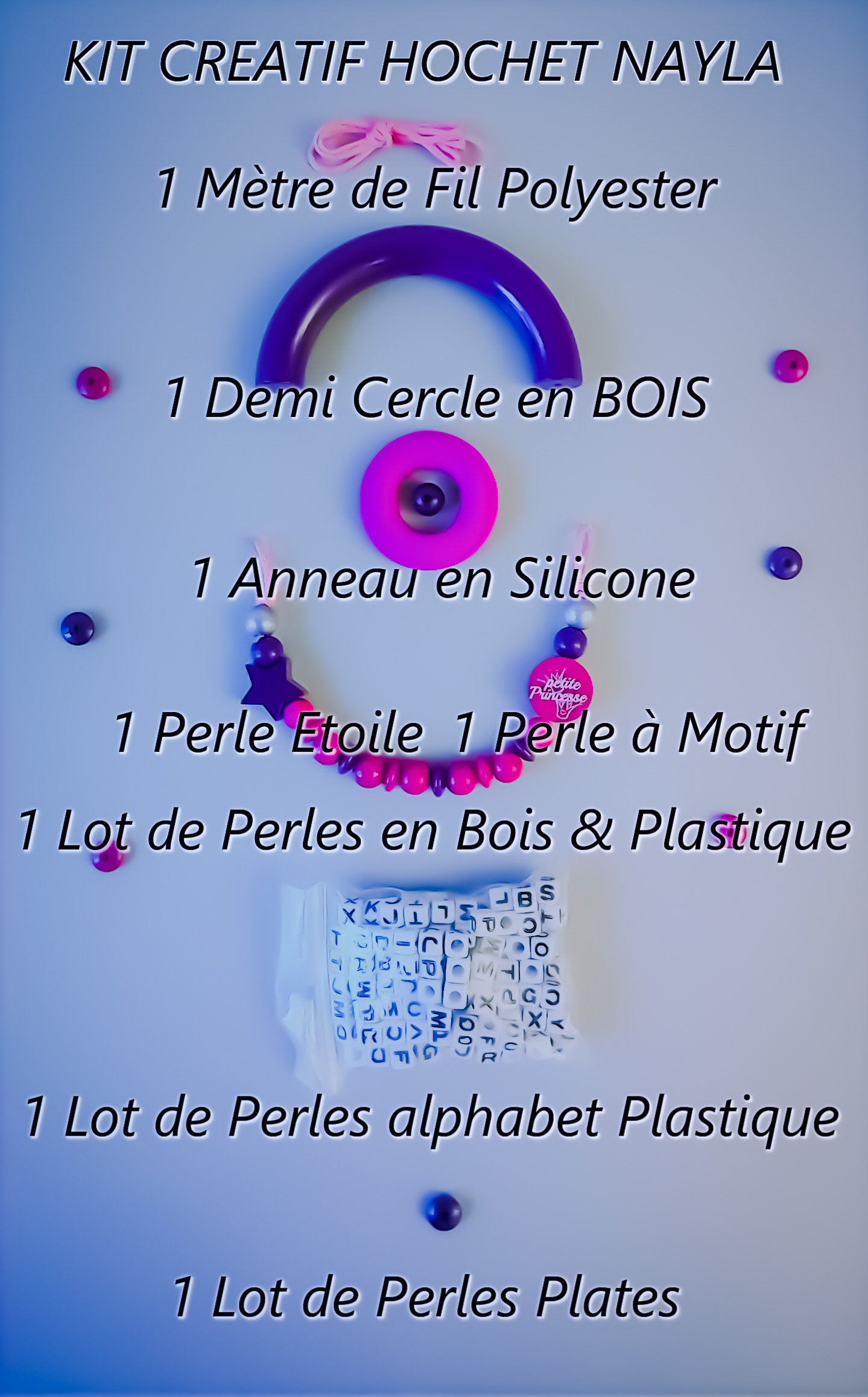 KIT CREATIF HOCHET EN BOIS NAYLA
