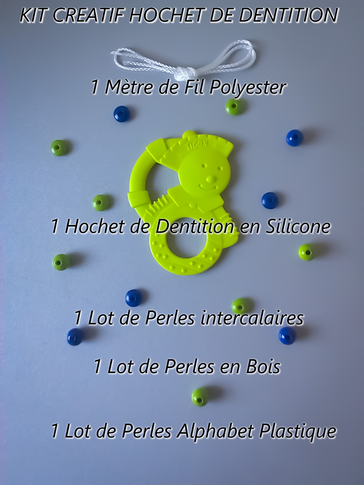 KIT CREATIF HOCHET DE DENTITION 1