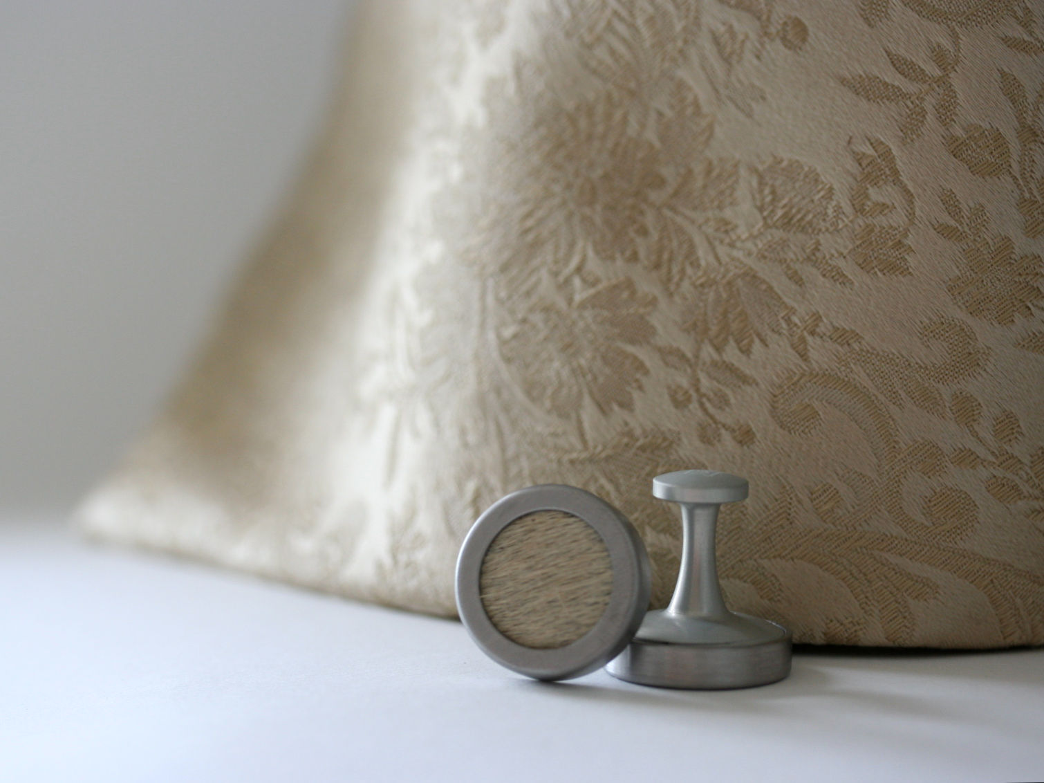 Sauterne Satin Paisley Pure Silk Handmade Tie