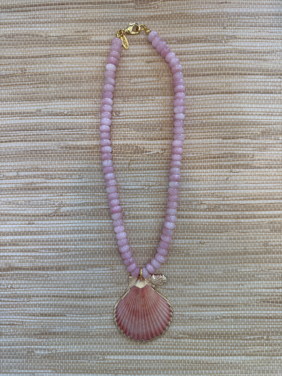Thumbnail: Shell and Gemstone Necklace #7