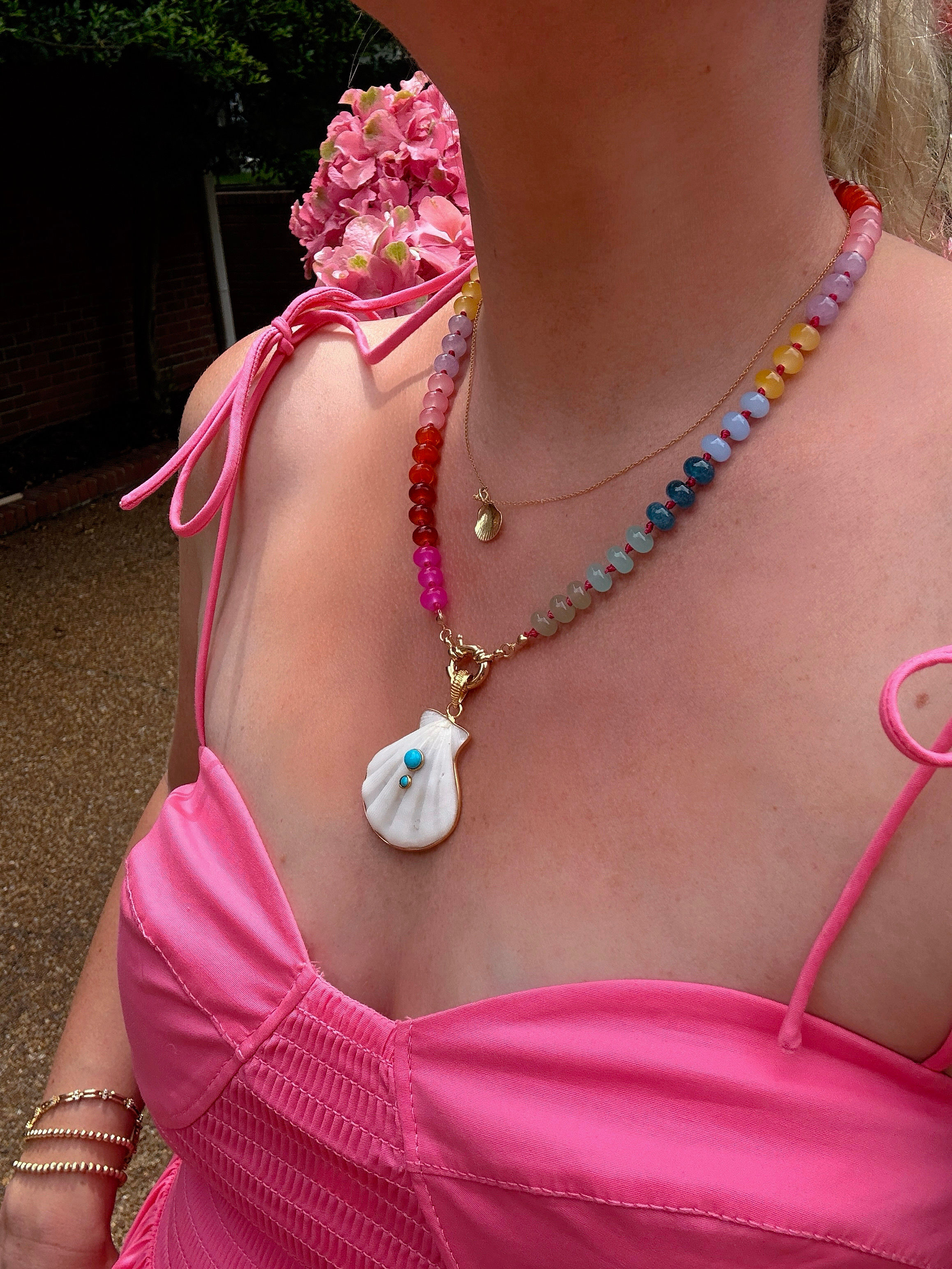 Rainbow Cay Necklace