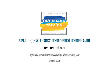 ІНДЕКС РИЗИКУ ПОЛІТИЧНОЇ ПОЛЯРИЗАЦІЇ