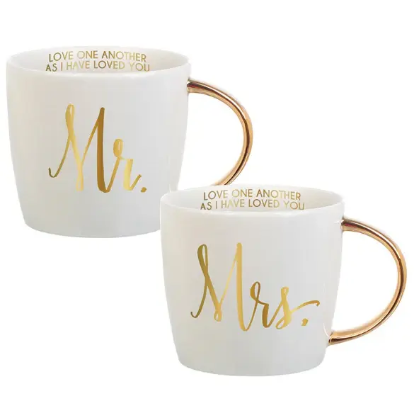 Mr and Mrs Mug Set