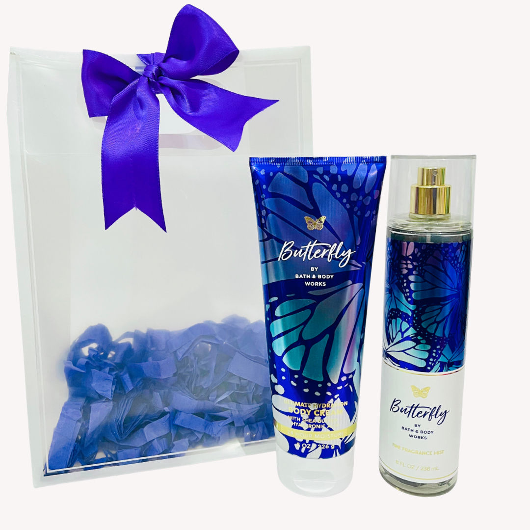 Butterfly Full Size 2 Piece Gift Set