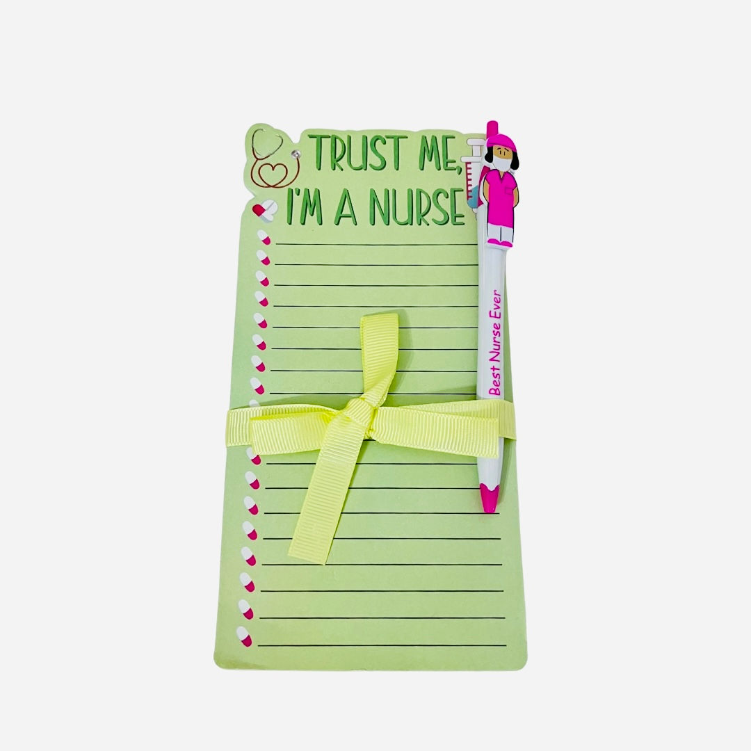 Trust Me I’m A Nurse Notepad & Pen