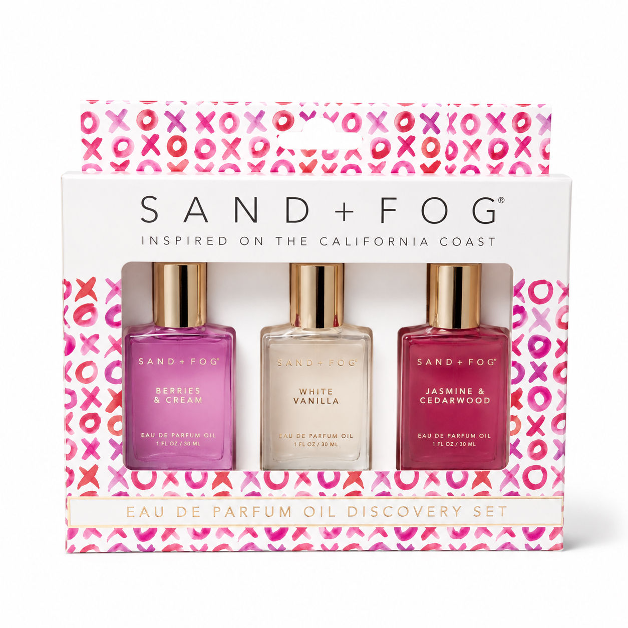 Sand +Fog Eau De Parfum Oil Xoxo Discovery Set
