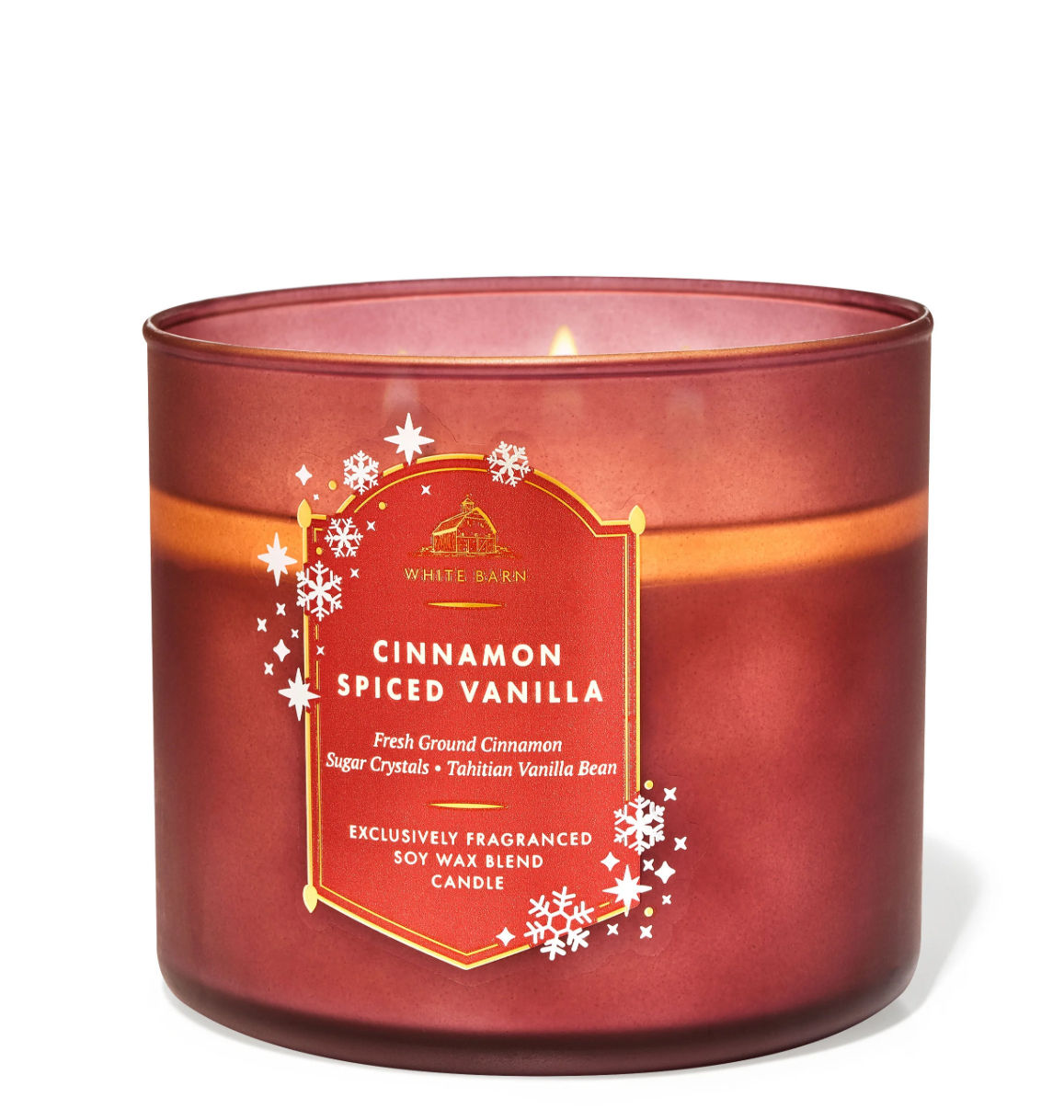 Cinnamon Spiced Vanilla 3 Wick Candle