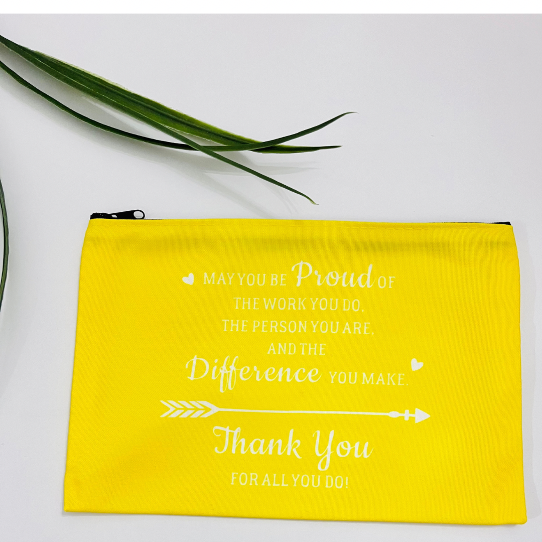 Thank You For All You Do Pouch