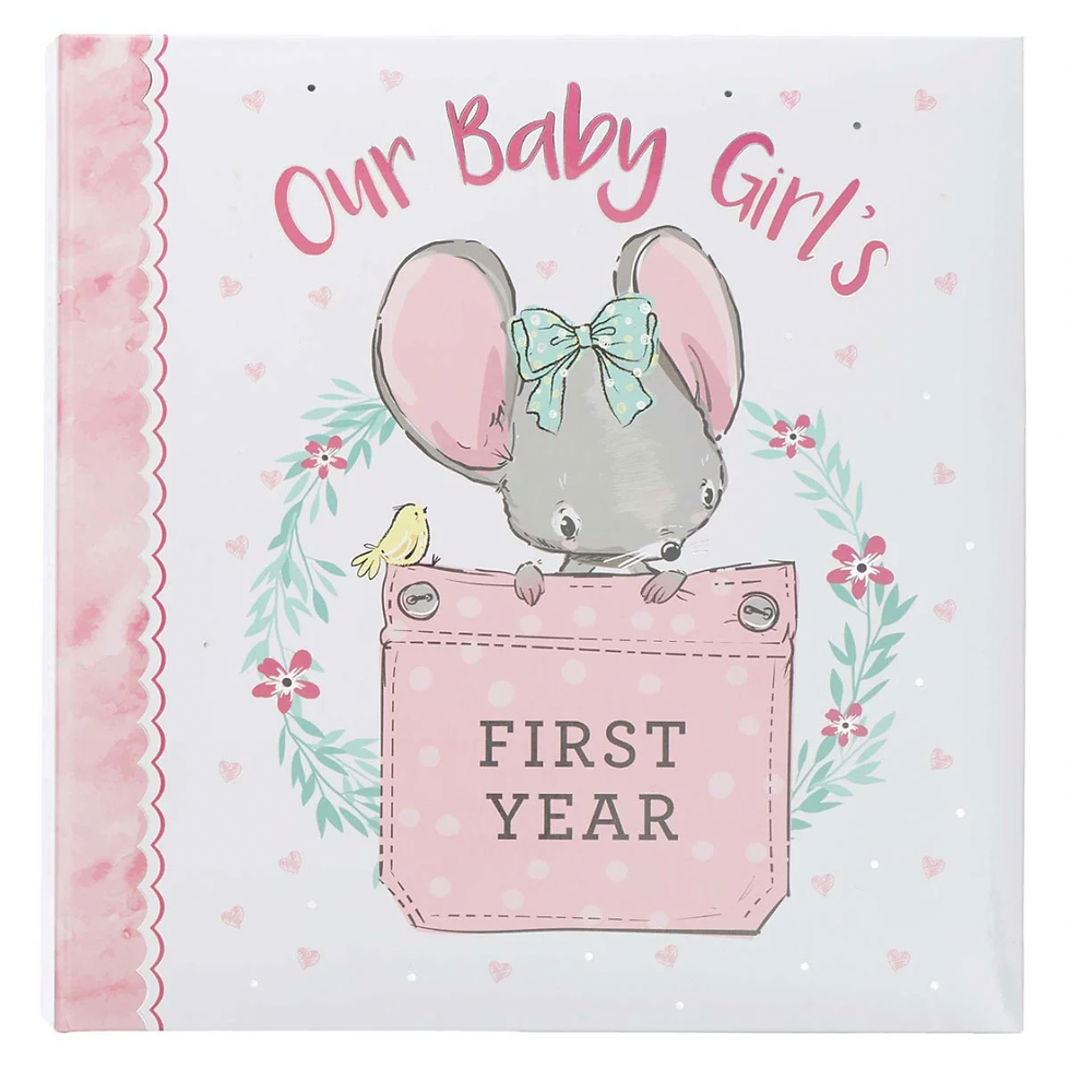 Thumbnail: Our Baby Girl's First Year Memory Book