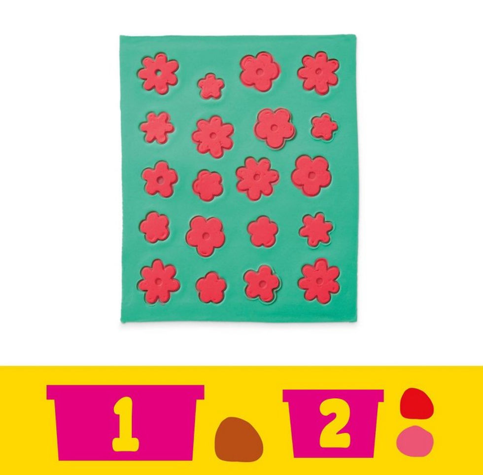 Thumbnail: Play-Doh Barbie Florals and Fringe Designer Doll Set