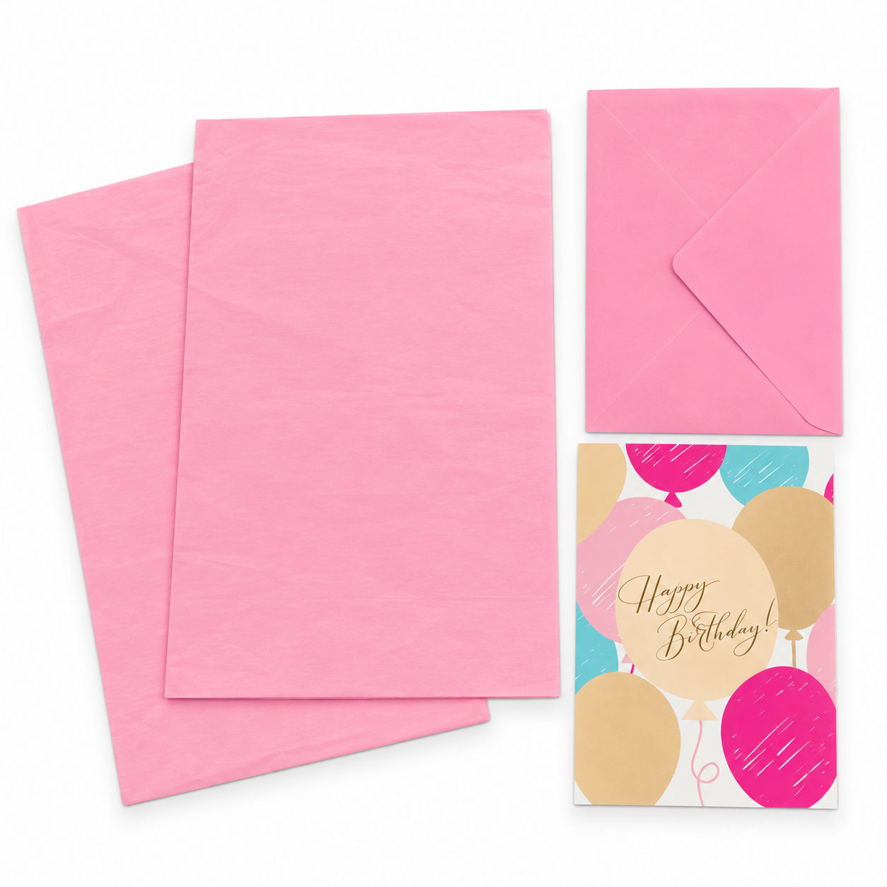 Happy Birthday Balloon Gift Finishing Kit