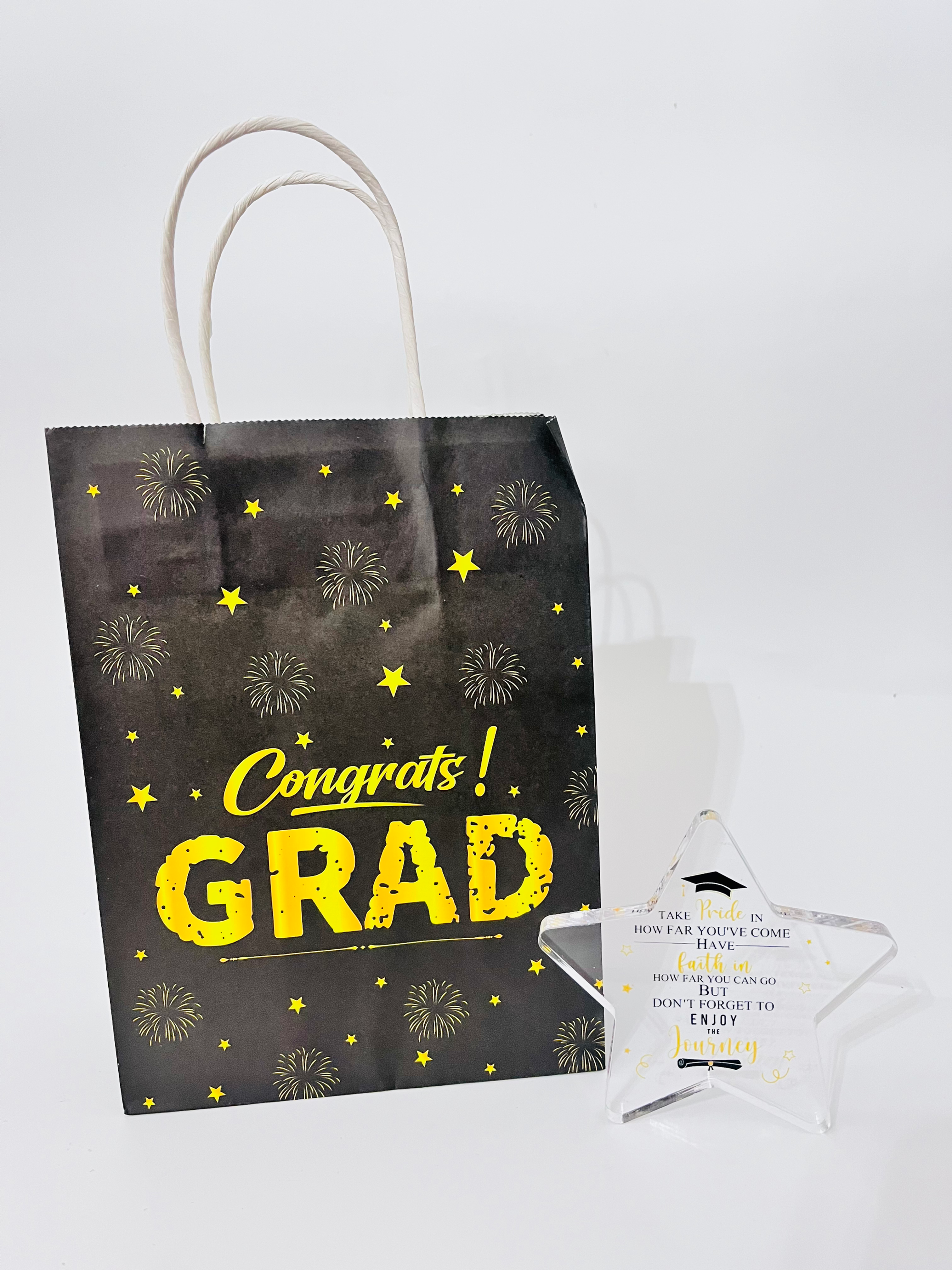 Enjoy The Journery Plaque & Gift Bag