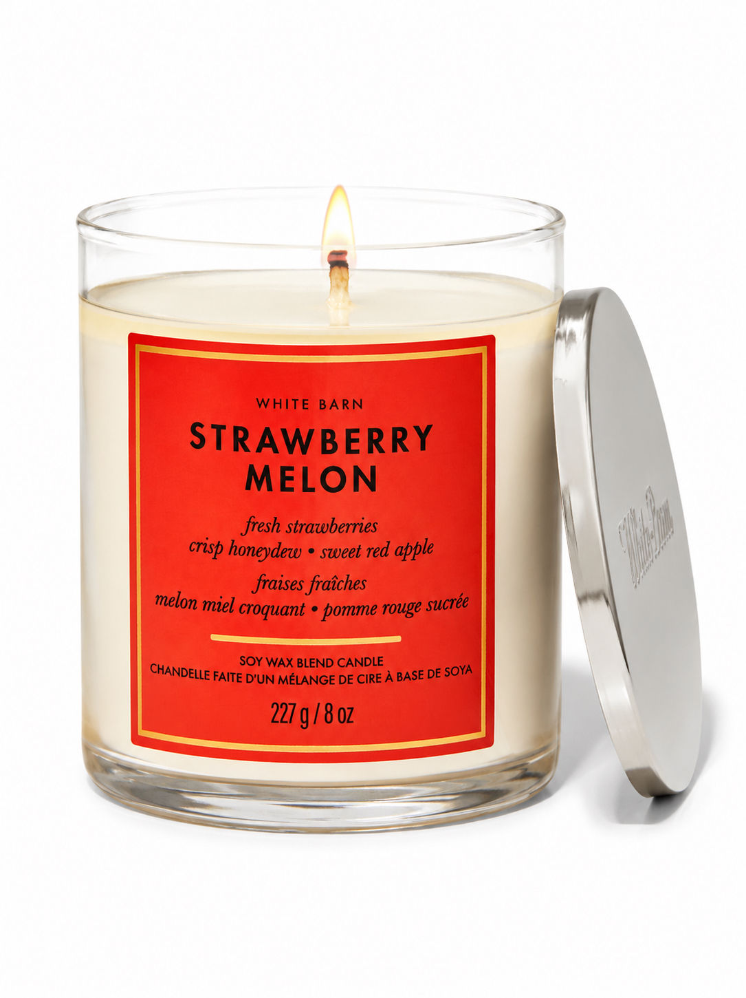 B&BW Strawberry Melon Single Wick Candle