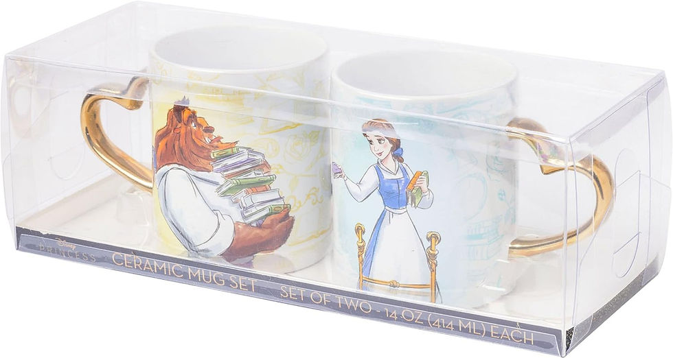 Thumbnail: Beauty and The Beast Mug Set