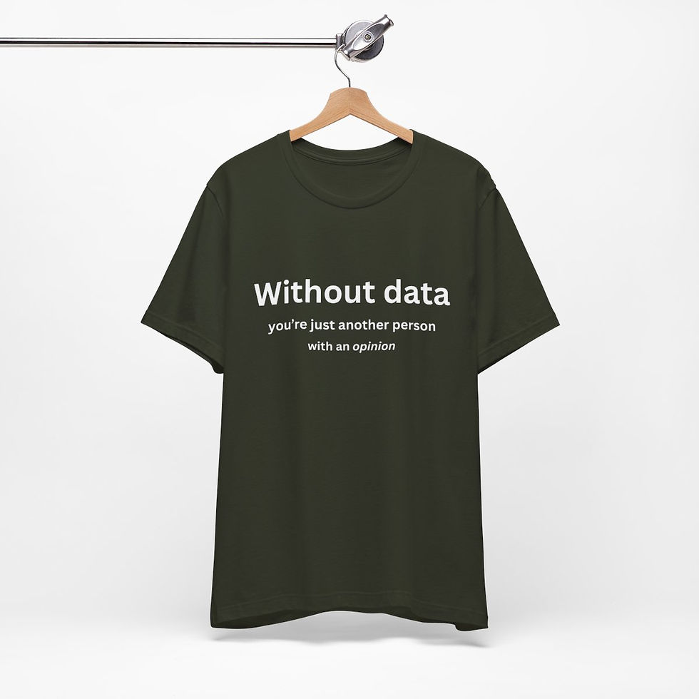 Thumbnail: Without Data | Unisex Jersey Short Sleeve Tee