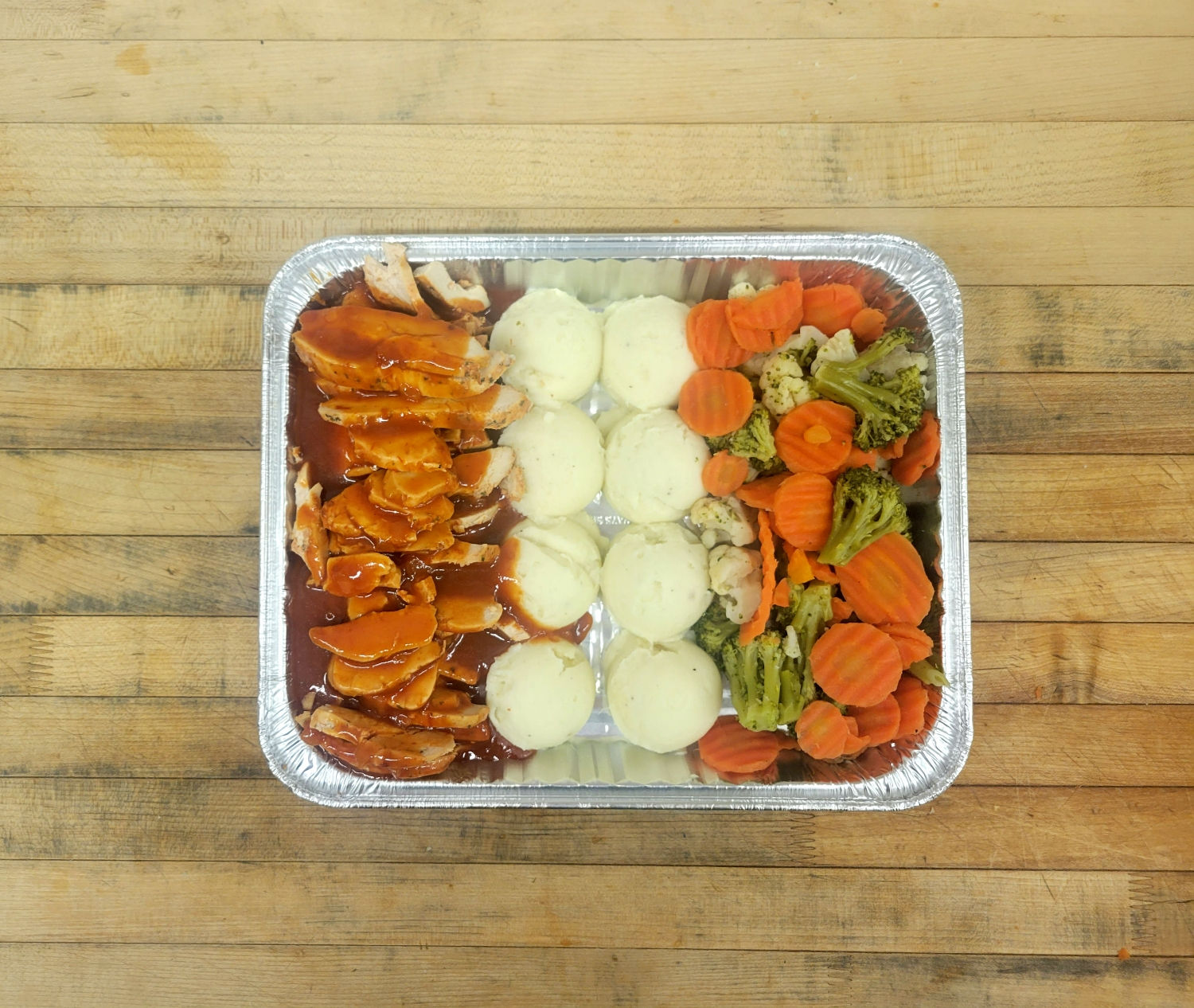 Poitrine de poulet sauce BBQ familial