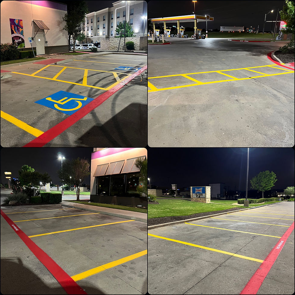 K-MAC Enterprises - 12 Commercial Properties for Parking Lot Striping in Dallas TX