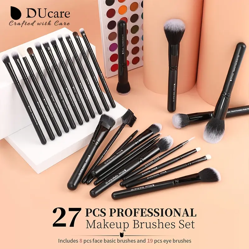 Miniaturbild: DUcare Black Makeup Brush Professional