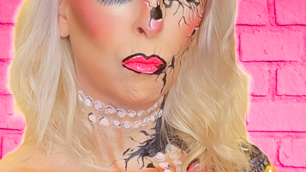 POUPÉE À GROS YEUX Maquillage créatif par Esmée Queen©