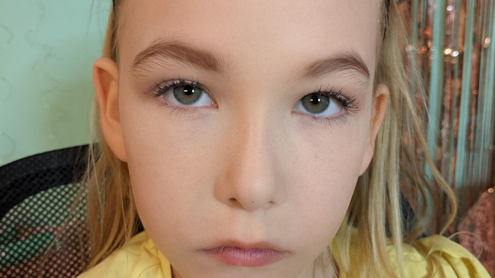 Maquillage créatif sur enfant (Ecchymose en maquillage)