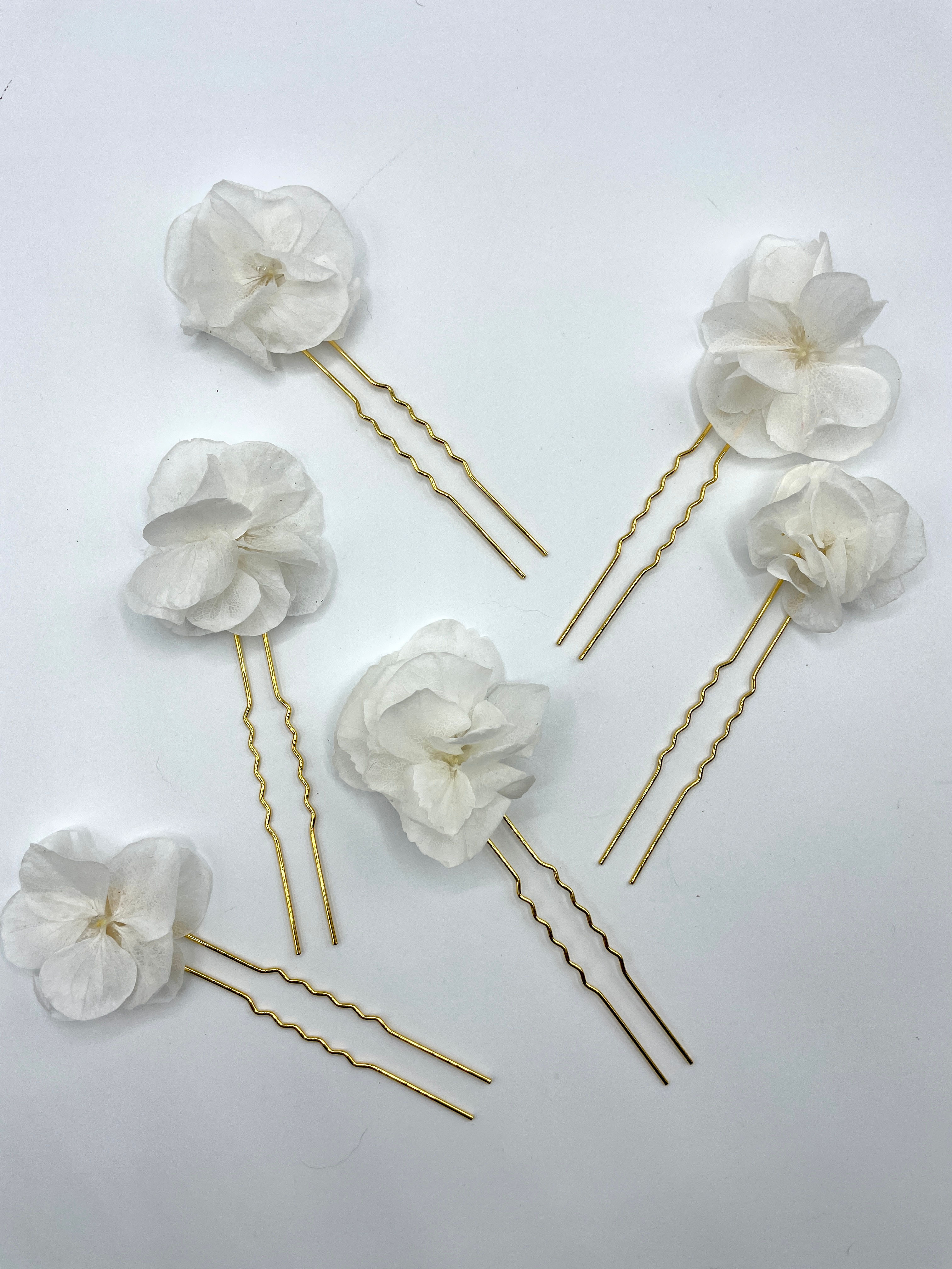 Piques à cheveux White