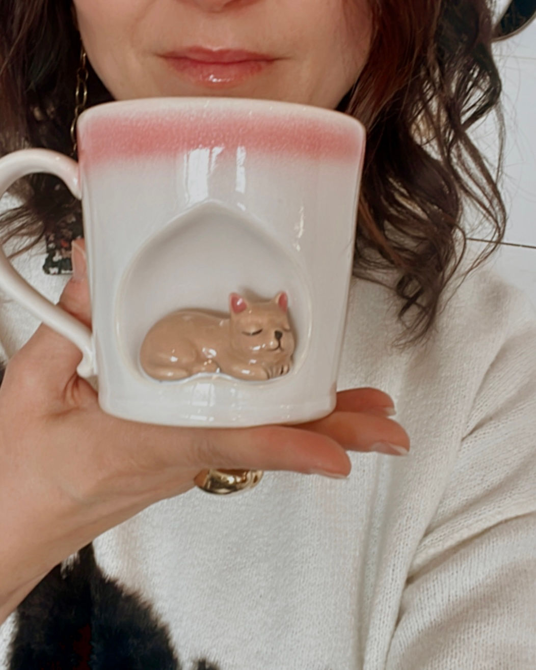 Kitty Snuggle Mug HG58