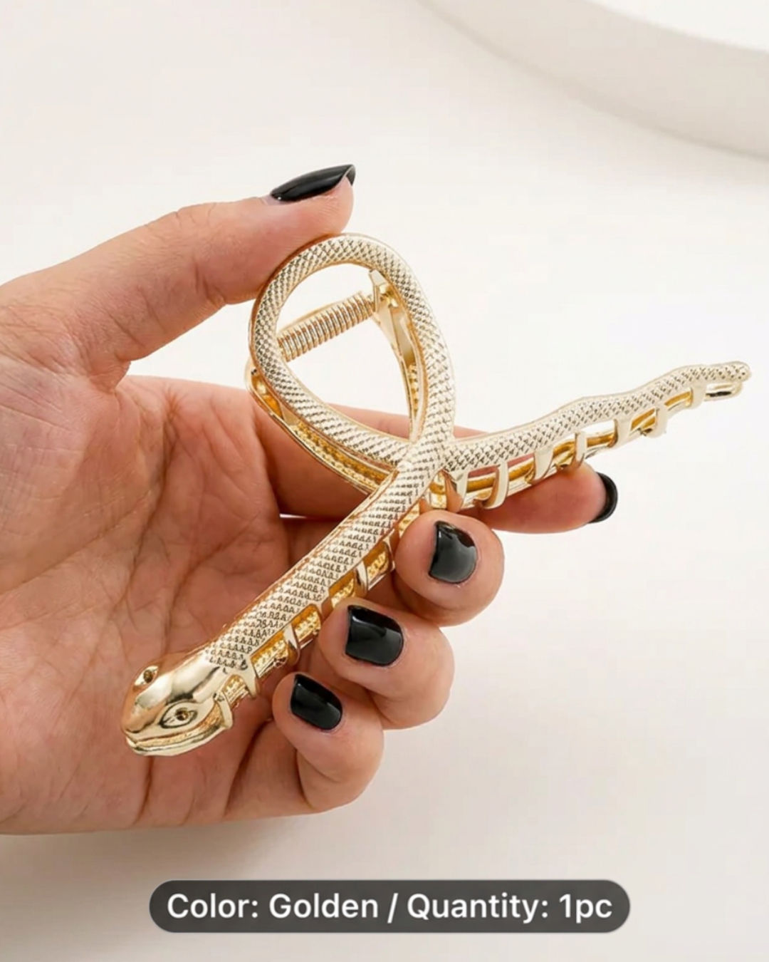 Snake Hair Clip H36