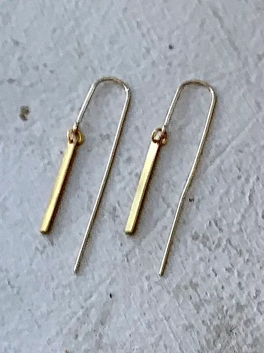 FRÜG Simple Bar Earrings FEG28