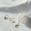 Thumbnail: KINDRED 14k Goldfilled Hammered Flower Necklace KN64
