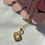 Thumbnail: 14K Vermeil + Cubic Zirconia Heart Necklace KN95