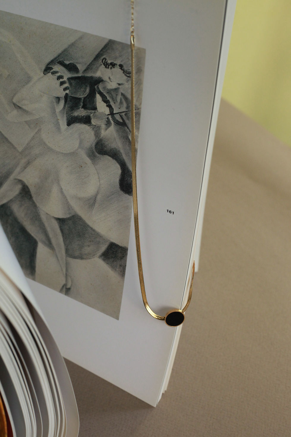 Thumbnail: Astero Gold Snake Necklace