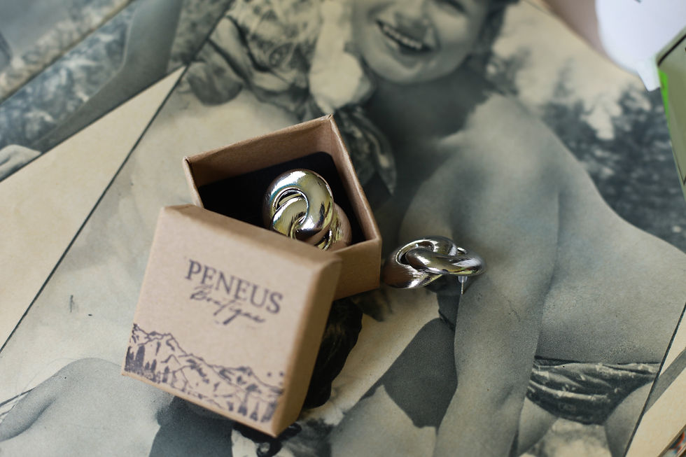 Thumbnail: Alcippe Silver Earrings Bijoux