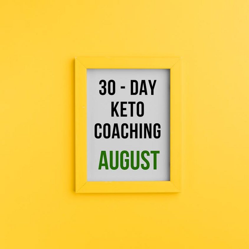 Keto Yardie's 30-day Keto Coaching - August