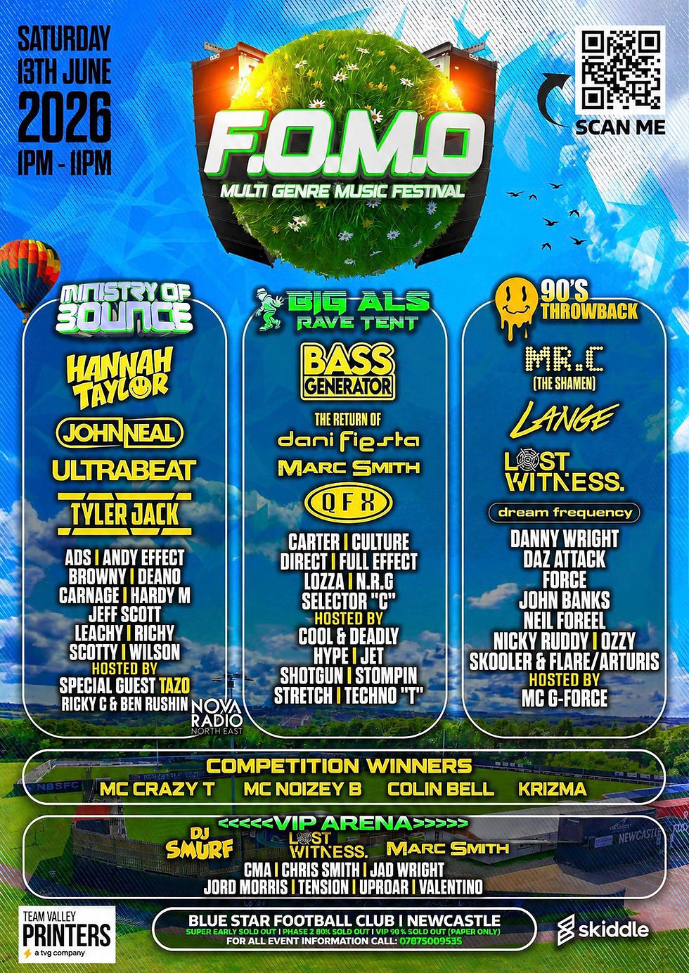 FOMO - Multi genre music festival