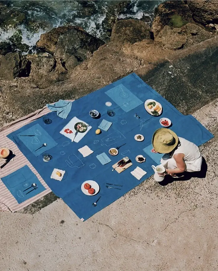 MACKEREL TABLECLOTH