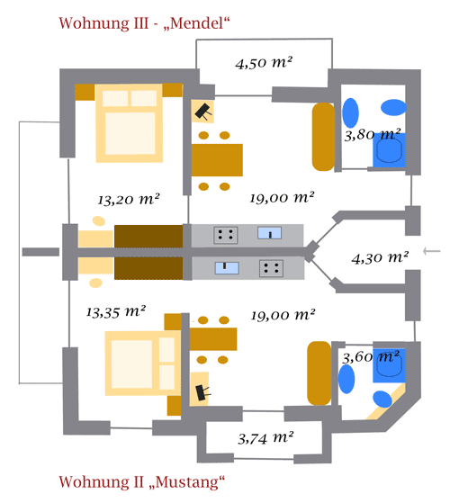 mendel-mustang floor