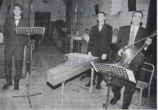 De g. à dr. : Pascal Bertin, Ewald Demeyere, Thomas Luks