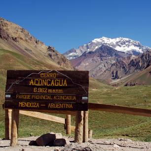 Cerro Aconcagua, 6962 metros, Parque Provincial Aconcagua, Mendoza-Argentina