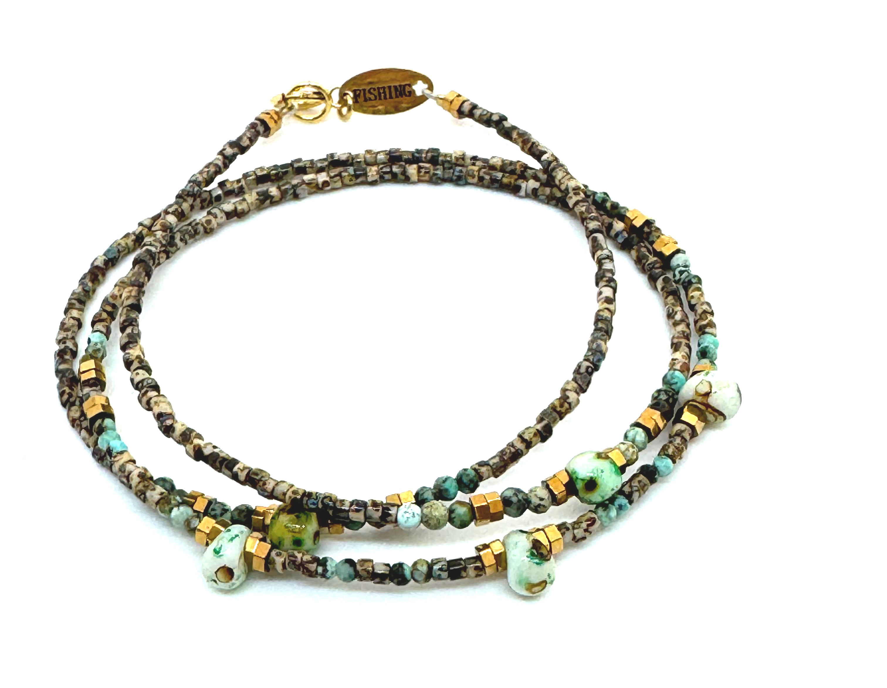 Bracelets 3 tours ou Colliers SEA