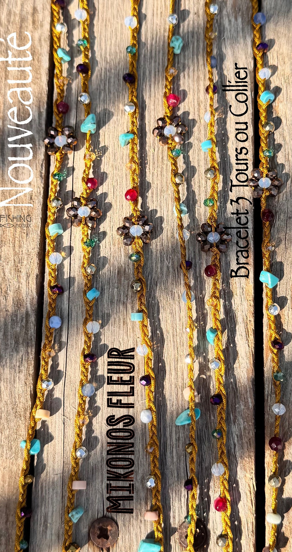 Miniature : Colliers ou Bracelets MIKONOS