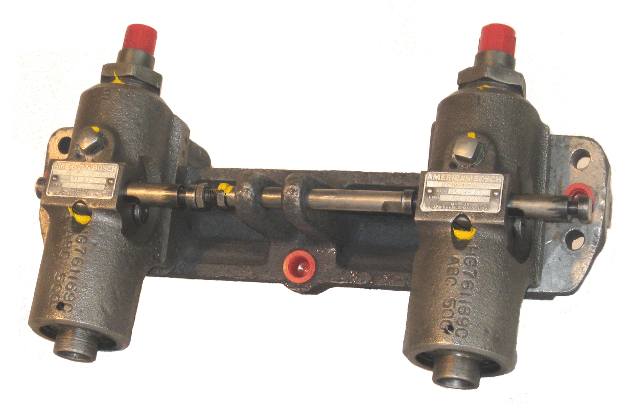 John Deere 2 cyl. injection pump