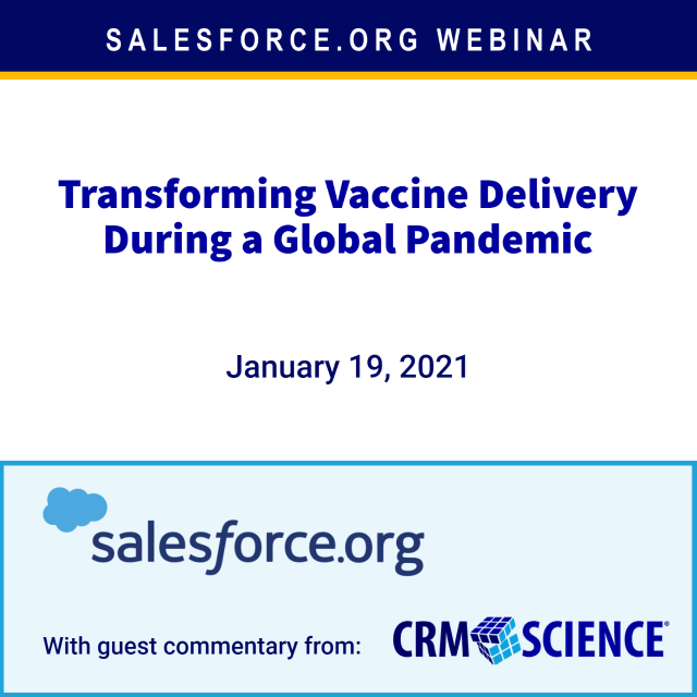 Salesforce.org Webinar
