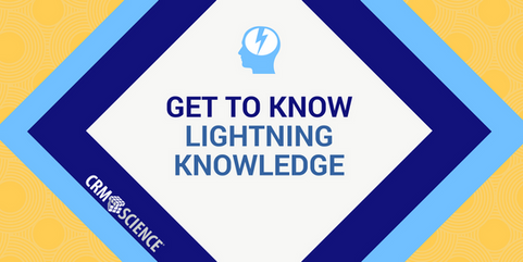 Utilize Salesforce Knowledge in Lightning